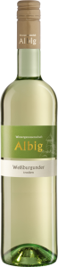 2015 Albiger Hundskopf - Weißburgunder - QbA- trocken - 0,75 L 2015 Albiger Hundskopf - Weißburgunder - QbA- trocken - 0,75 L